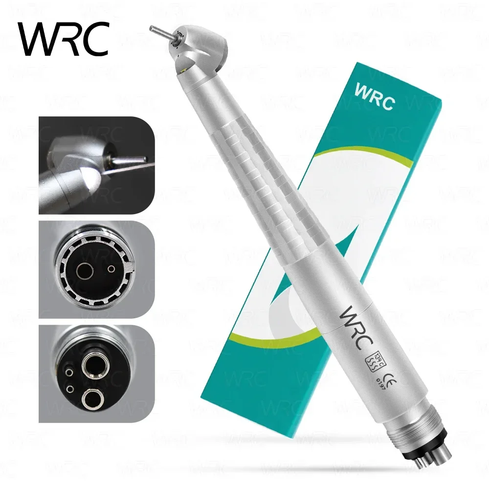 Dental E-generator Integrated 45 Degree LED High Speed Handpiece Single point water spraying Push Button Turbine 2/4Holes
Dental E-generator Integrated 45 Degree LED High Speed Handpiece Single point water spraying Push Button Turbine 2/4Holes