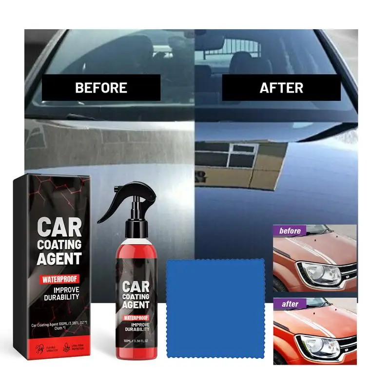 

Ceramic Coating For Cars Coating Spray High Gloss Shine Waterproof Nano Liquid Glass Paint Hydrophobic Agent Anti Rain Car Care