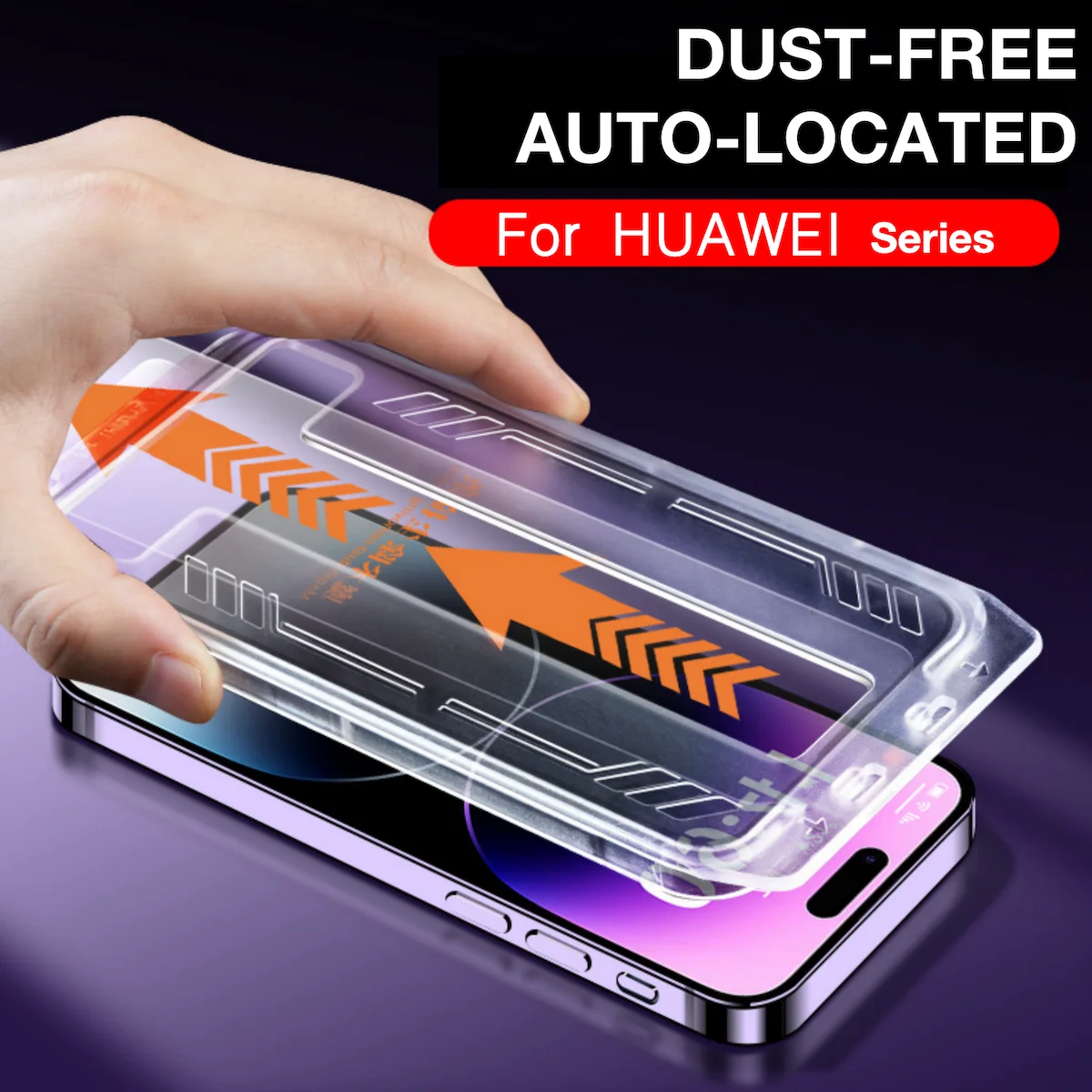 

FOR HUAWEI P40 P30 P50 MATE 50 50e 30 Nova 11 9 7i 6 5i 5t se Tempered Glass Screen Protector Easy Install Auto-Dust Removal Kit