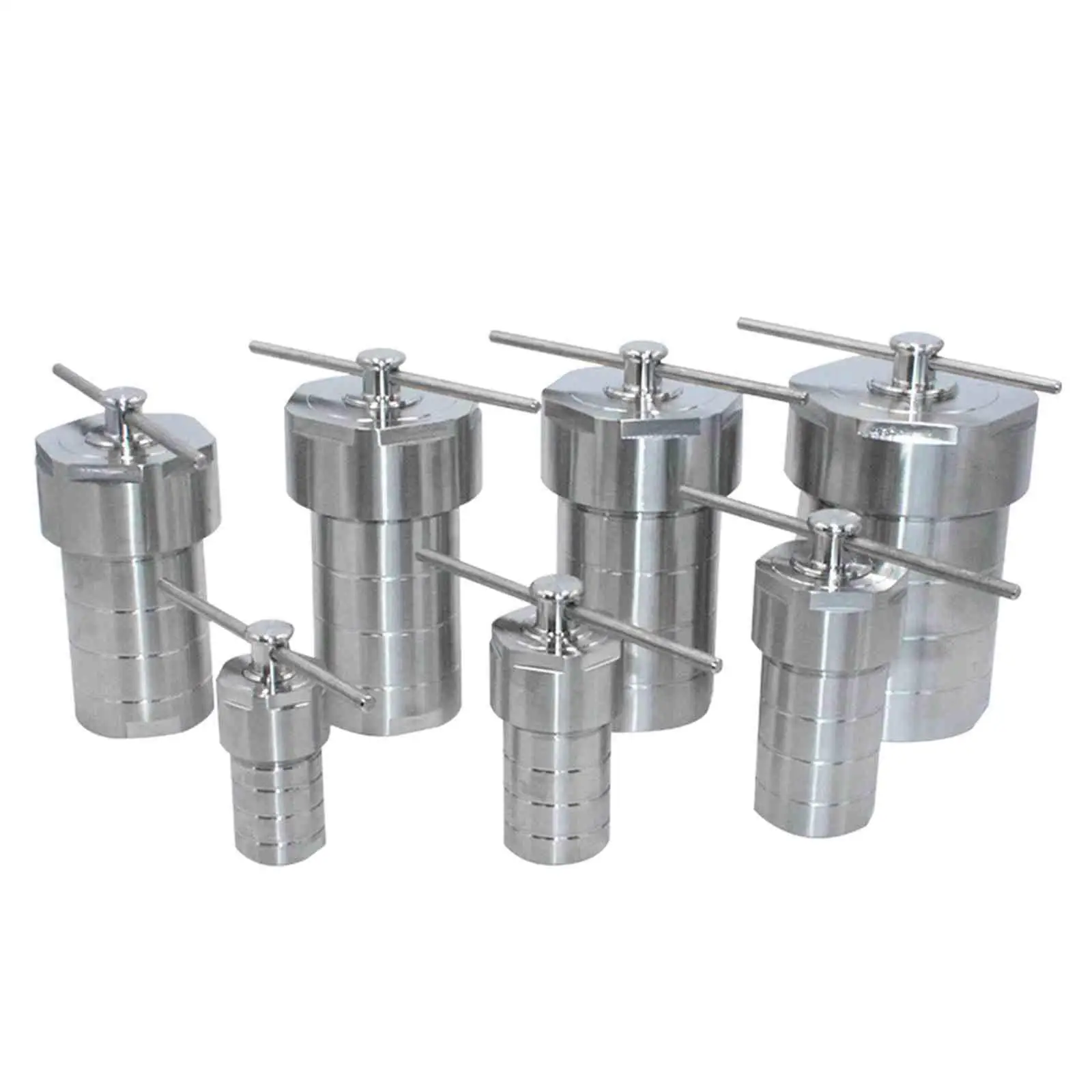 5ml 10ml 15ml 25ml PTFE Lined Hydrothermal Synthesis Autoclave Reactor Lined Vessel F4 Inner Sleeve High Pressure Digestion Tank
5ml 10ml 15ml 25ml PTFE Lined Hydrothermal Synthesis Autoclave Reactor Lined Vessel F4 Inner Sleeve High Pressure Digestion Tank