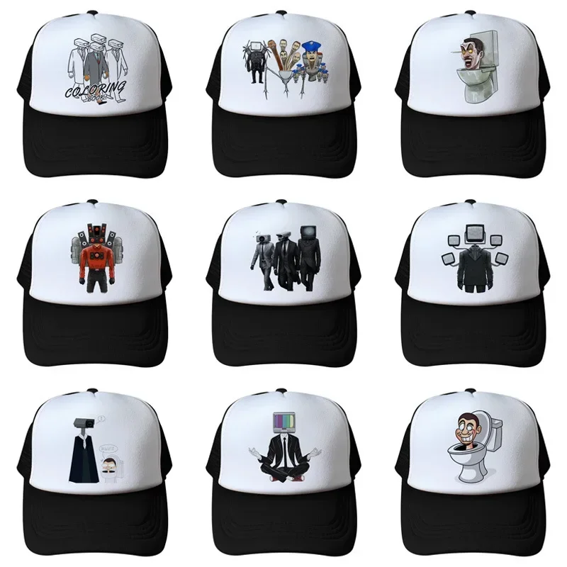 Titan Speakerman Skibidi Toilet Children's Baseball Cap Anime Boy Hat 48-54CM Adjustable Kids Cotton Sun Hat Outdoor Visor Hats
Titan Speakerman Skibidi Toilet Children's Baseball Cap Anime Boy Hat 48-54CM Adjustable Kids Cotton Sun Hat Outdoor Visor Hats