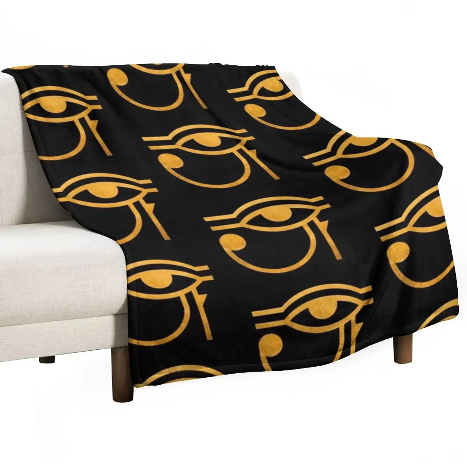 Oudjat - Eye of Horus - gold Throw Blanket Cute Plaid Loose Blankets 
Oudjat - Eye of Horus - gold Throw Blanket Cute Plaid Loose Blankets