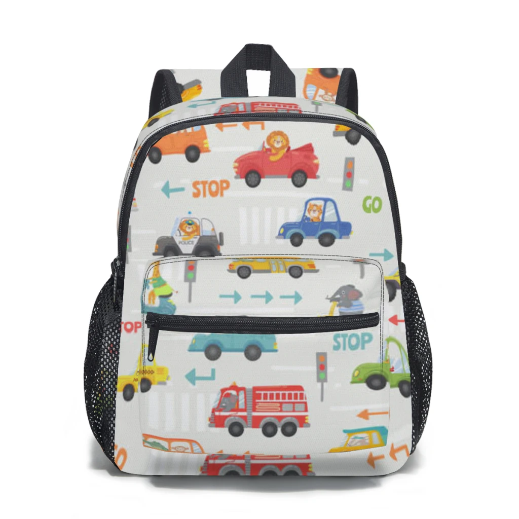 

Kid cartoon cars Kids School Backpack Child Schoolbag Bookbag Primary Student Bag for Girls Boys