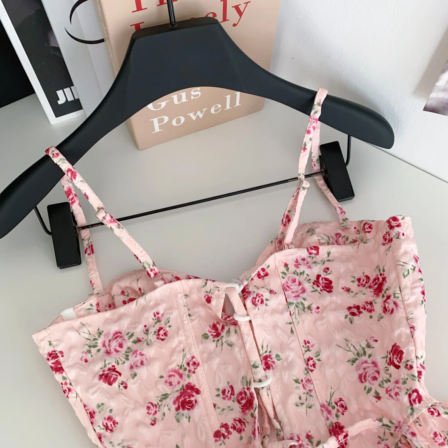 Sexy Slim Corset ruffle print Chic Korean Camis Tank Top Basic Fashion Off Shoulder Summer Women Clothing 57 Sc8b810b07f27461eb8b5211409639f3dT