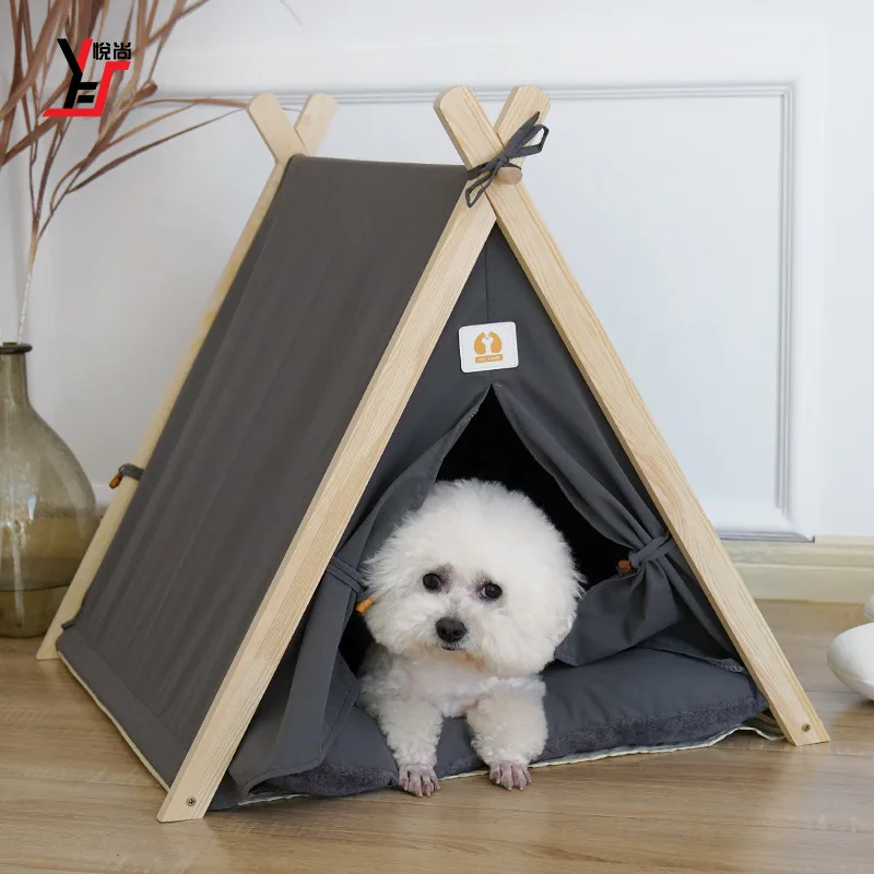 

Pet Tent Kennel Four Seasons Universal Cat Delivery Room Closed Pine Winter Warm Cat Tents Cat Nest bed pet