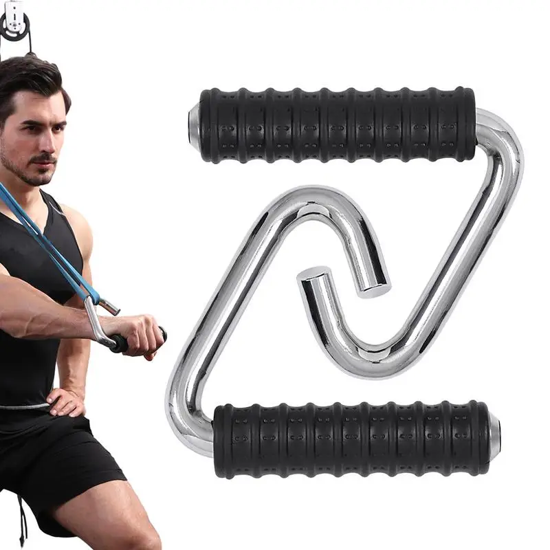 1 Pair Heavy Duty Fitness Hook Handle Grip C-Shaped Universal Training Pull Bar For Cable Gym Handle Fitness Equipment
1 Pair Heavy Duty Fitness Hook Handle Grip C-Shaped Universal Training Pull Bar For Cable Gym Handle Fitness Equipment