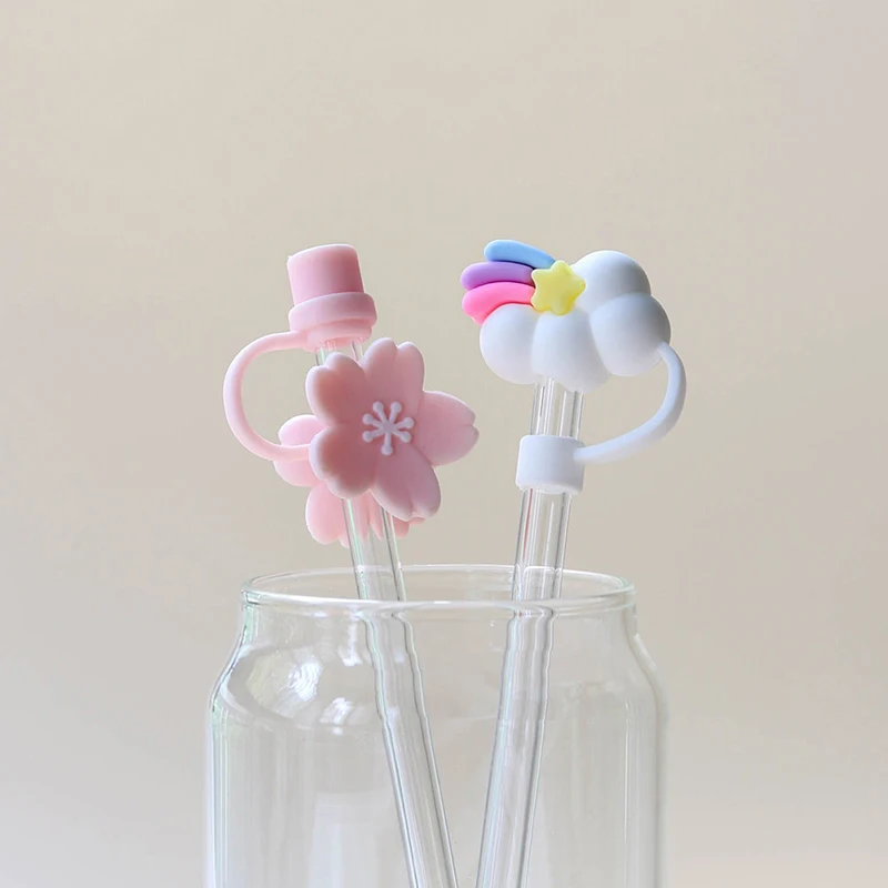 Cartoon Cherry Cloud Rainbow Silicone Straw Plug Reusable Airtight Drink Dust Cap Cup Plug Tip Cover Suit For 6-8mm Straws Cup
Cartoon Cherry Cloud Rainbow Silicone Straw Plug Reusable Airtight Drink Dust Cap Cup Plug Tip Cover Suit For 6-8mm Straws Cup