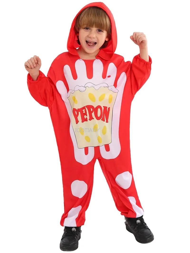 IOOTIANY 2024 Halloween Food Cos Costume French Fries Cosplay Red Jumpsuit Costumes Kids School Stage Performance Outfit
IOOTIANY 2024 Halloween Food Cos Costume French Fries Cosplay Red Jumpsuit Costumes Kids School Stage Performance Outfit