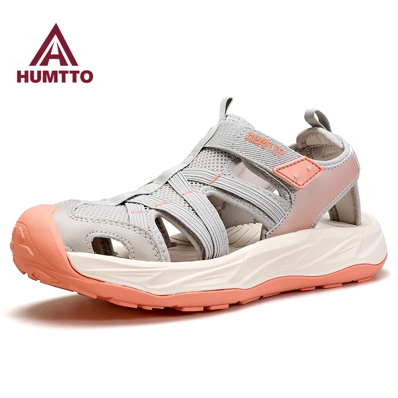 

HUMTTO Outdoor Women's Upstream Shoes Breathable water Aqua Shoes men Rubber Air Mesh Wading Quick Drying Beach Sandals Sneaker