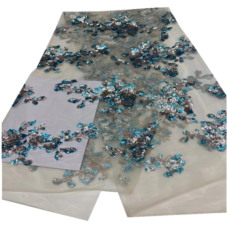 2022 5Yards African Lace Fabric With Sequins French Tulle Lace Fabric High Quality Soft Milk Silk For Wedding Dress jh22-77
2022 5Yards African Lace Fabric With Sequins French Tulle Lace Fabric High Quality Soft Milk Silk For Wedding Dress jh22-77