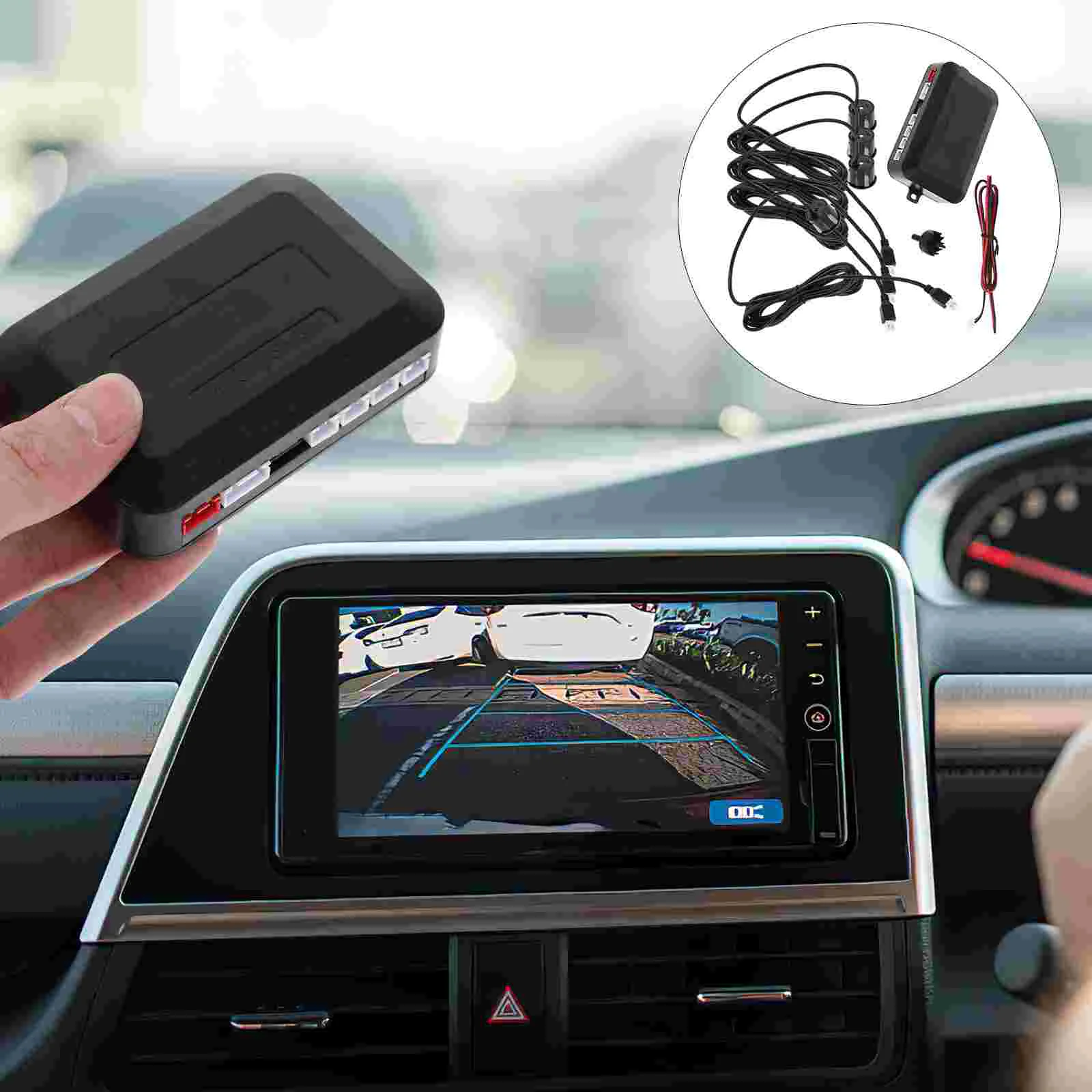 

Vehicle Parking Assistance System for Sensor Kit Car Intelligent Systems Guide Radar Rear Bumper Cars