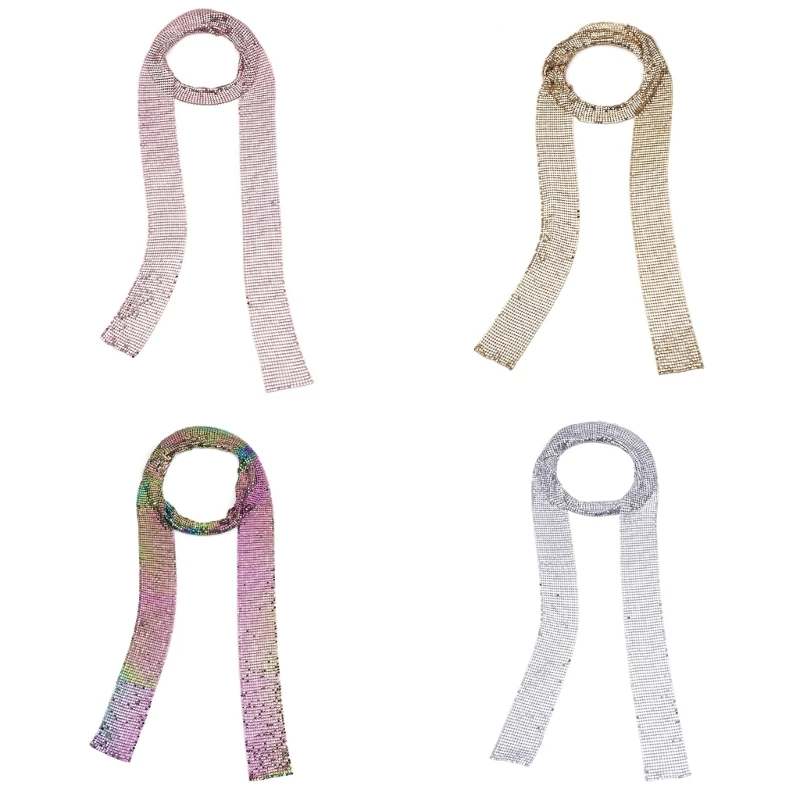 Узкий шарф с блестками, шарф с блестками, колье с блестками, ожерелье с воротником и пайетками, Прямая доставка
Узкий шарф с блестками, шарф с блестками, колье с блестками, ожерелье с воротником и пайетками, Прямая доставка