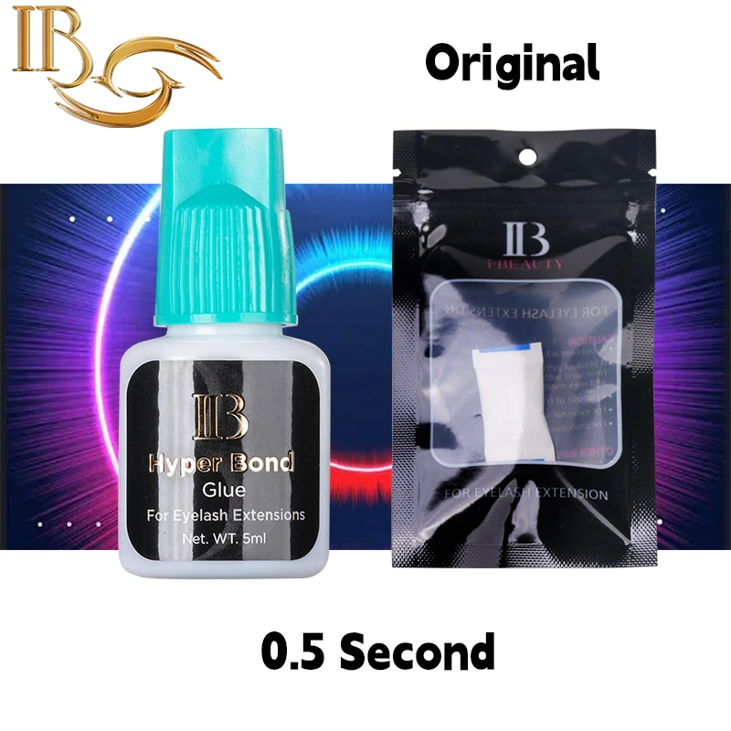 Korea IB Glue Eyelash Extension 0.5 Second Fast Drying Black Adhesive Hyper Bond lash Eyelashes Glue Wholesale Makeup 5 Bottles
Korea IB Glue Eyelash Extension 0.5 Second Fast Drying Black Adhesive Hyper Bond lash Eyelashes Glue Wholesale Makeup 5 Bottles