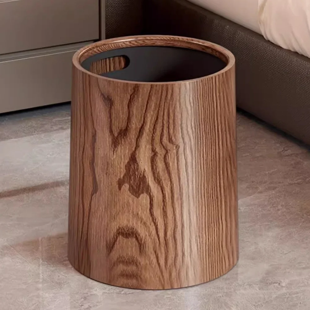 Imitation Wood Grain Trash Can Rubbish Bin Garbage Office Bedroom Plastic Home Waste Bucket Container
Imitation Wood Grain Trash Can Rubbish Bin Garbage Office Bedroom Plastic Home Waste Bucket Container