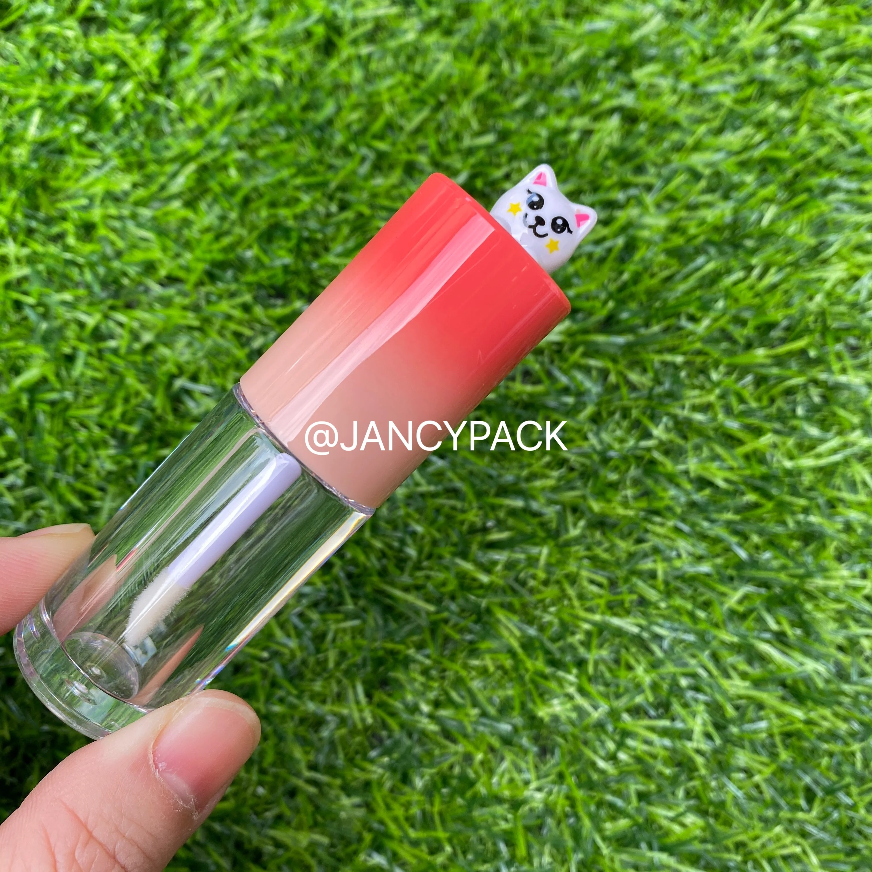 Cat Shape Empty Lip Gloss Tube Clear Lip Balm Bottle Refillable DIY Plastic Elegant Liquid Lipstick Container Lipgloss Tubes
Cat Shape Empty Lip Gloss Tube Clear Lip Balm Bottle Refillable DIY Plastic Elegant Liquid Lipstick Container Lipgloss Tubes