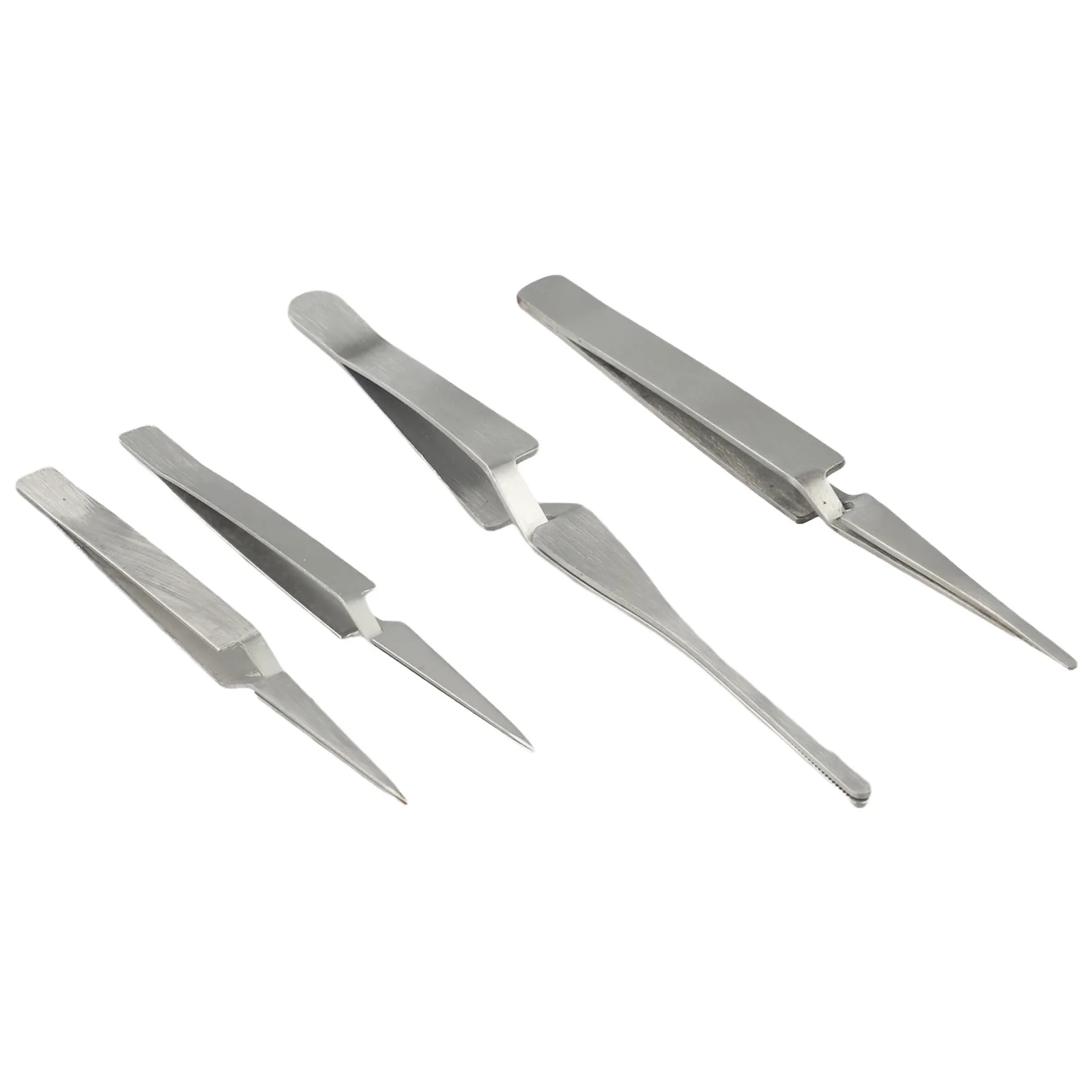 New Practical Tweezers Hand Tools Stainless Steel 116-158mm 4pcs Camera Maintenance Computer Parts Maintenance
New Practical Tweezers Hand Tools Stainless Steel 116-158mm 4pcs Camera Maintenance Computer Parts Maintenance