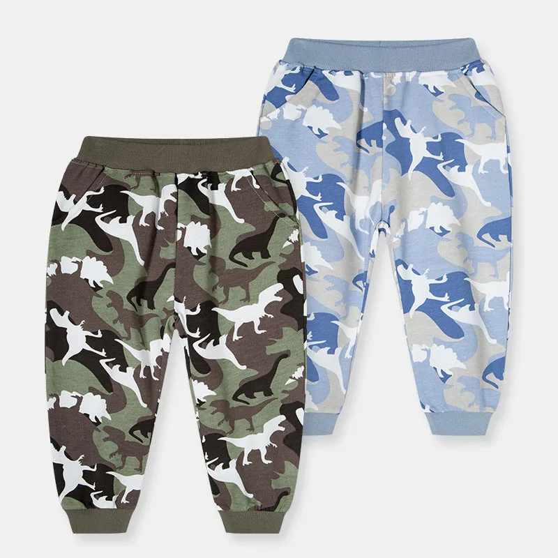 

Spring camo pants boys cottons Leisure Camouflage Painted tracksuits girl leggings baby Leisure bloomers harem children clothing