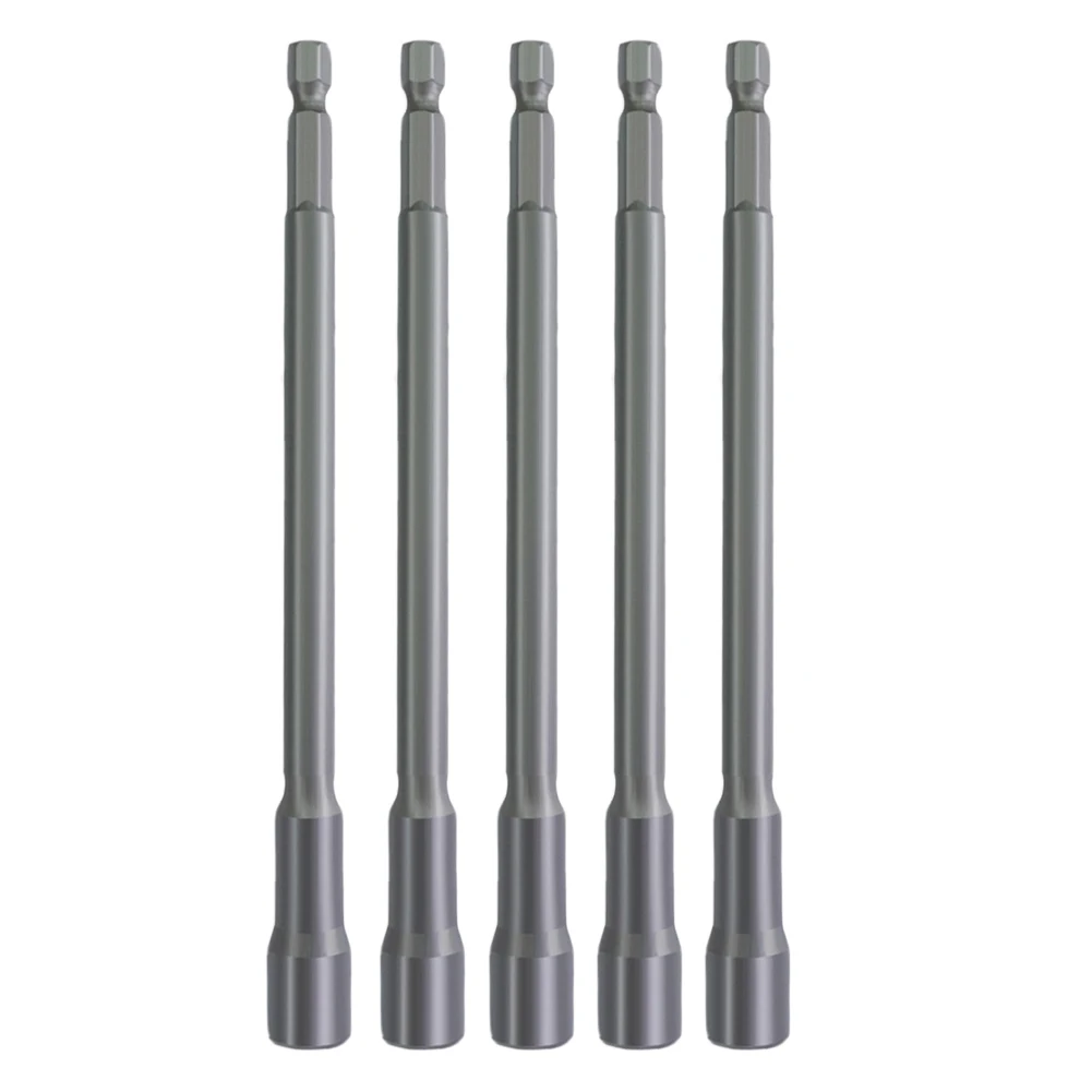 5PCS Hex Socket Magnetic Nut Driver Set Socket Sleeve Bit Nut Driver Wrench Extension Sleeve Power Drills Impact Drivers
5PCS Hex Socket Magnetic Nut Driver Set Socket Sleeve Bit Nut Driver Wrench Extension Sleeve Power Drills Impact Drivers