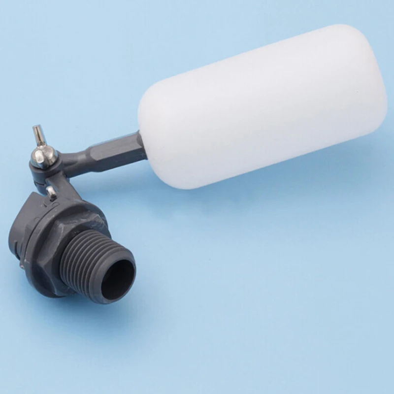 

Регулируемый Автоматический Поплавковый клапан DN15, 1/2 дюйма, автоматический контроль уровня воды в баке, пластиковые поплавковые шаровые клапаны с резьбой 1/2 дюйма