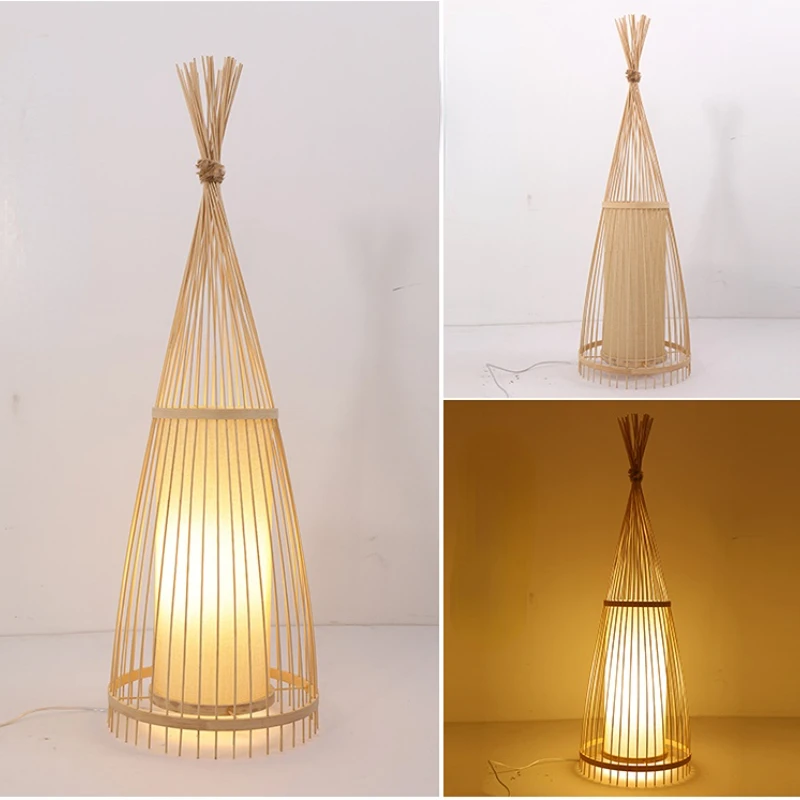 Chinese Style Rattan Bamboo Floor Lamp For Living Room Tea Room Bedside Bedroom Bamboo Art Standing Lamp Japanese Floor Light
Chinese Style Rattan Bamboo Floor Lamp For Living Room Tea Room Bedside Bedroom Bamboo Art Standing Lamp Japanese Floor Light