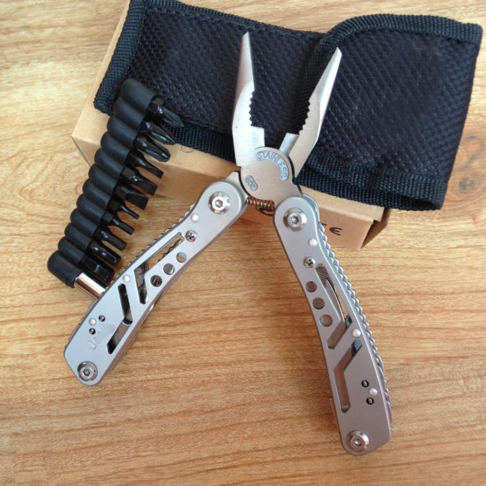 10 In1 Tools Multifunctional Tools Blade Folding Pliers Camping Hiking Cycling Portable Scissors Opener
10 In1 Tools Multifunctional Tools Blade Folding Pliers Camping Hiking Cycling Portable Scissors Opener