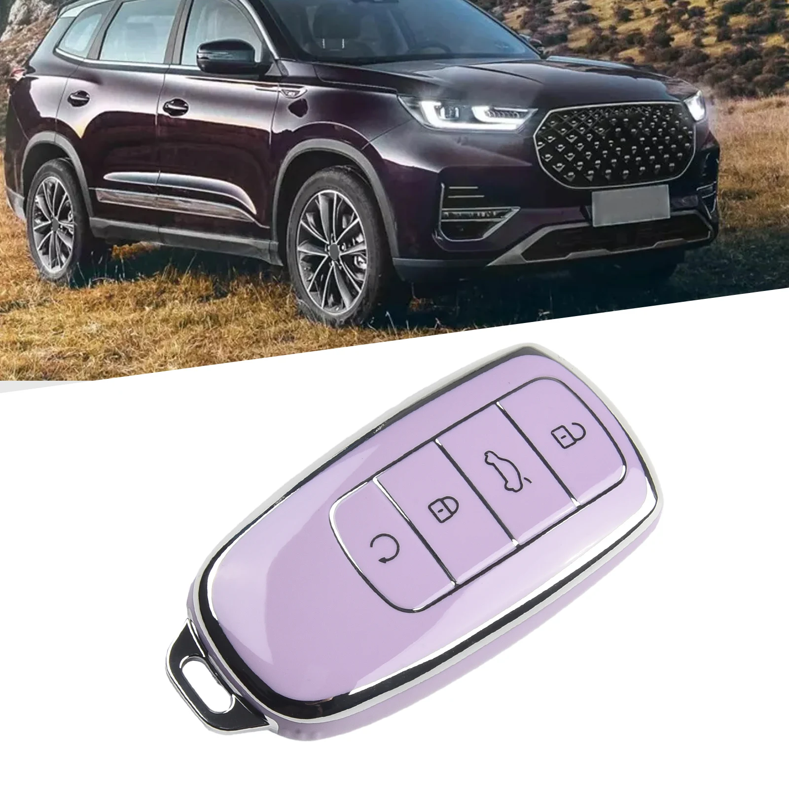 TPU Car Key Case Cover Protector Shell Fob For Chery Tiggo 8 Pro 5 Plus 7pro Car Key Bag Accessories
TPU Car Key Case Cover Protector Shell Fob For Chery Tiggo 8 Pro 5 Plus 7pro Car Key Bag Accessories