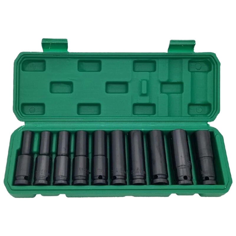 10 Pieces Of Pneumatic Socket Lithium Electric Wrench Hexagon Opening Lengthened
10 Pieces Of Pneumatic Socket Lithium Electric Wrench Hexagon Opening Lengthened