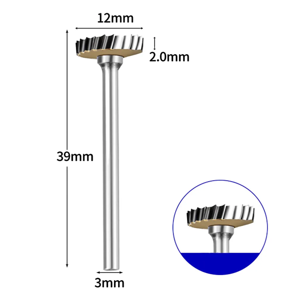T Type Rotary File Metal Cutter Bit For Stone Carving Engraving 12mm Head Diameter Silver Color Tungsten Steel
T Type Rotary File Metal Cutter Bit For Stone Carving Engraving 12mm Head Diameter Silver Color Tungsten Steel