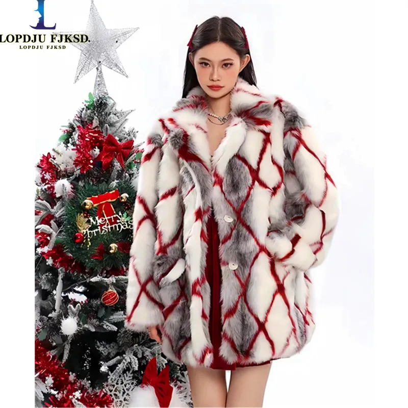Faux Mink Fur Coat for Women,Single Breasted Long Jacket, Casual Outwear,High-Quality,Turn-down Collar , Autumn and Winter, 2023
Faux Mink Fur Coat for Women,Single Breasted Long Jacket, Casual Outwear,High-Quality,Turn-down Collar , Autumn and Winter, 2023
