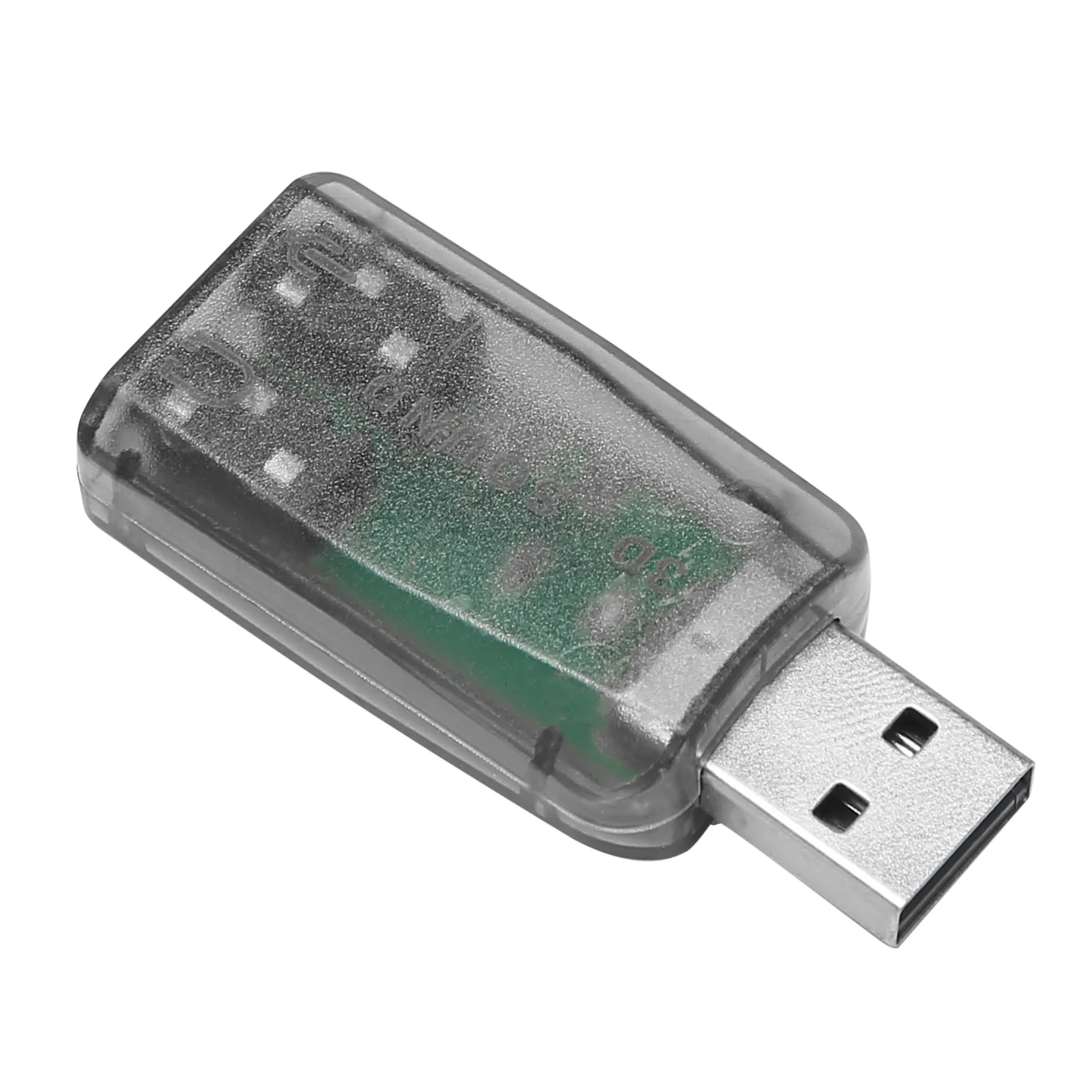 

USB для 3,5 мм микрофона Разъем для наушников стереогарнитура 3D Звуковая карта аудио адаптер ПК