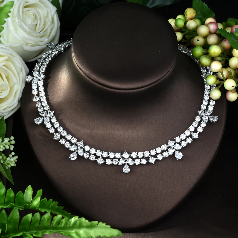 Fashion Exclusive New Design Popular AAA Cubic Zirconia Necklace ,White Gold Plating Women Jewelry Party Accessories N-961
Fashion Exclusive New Design Popular AAA Cubic Zirconia Necklace ,White Gold Plating Women Jewelry Party Accessories N-961