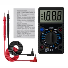 Large Screen Digital Voltmeter Ammeter Ohmmeter Multimeter Volt AC DC Ohm Tester With Test Line Overload Protection 62 X 34mm
Large Screen Digital Voltmeter Ammeter Ohmmeter Multimeter Volt AC DC Ohm Tester With Test Line Overload Protection 62 X 34mm