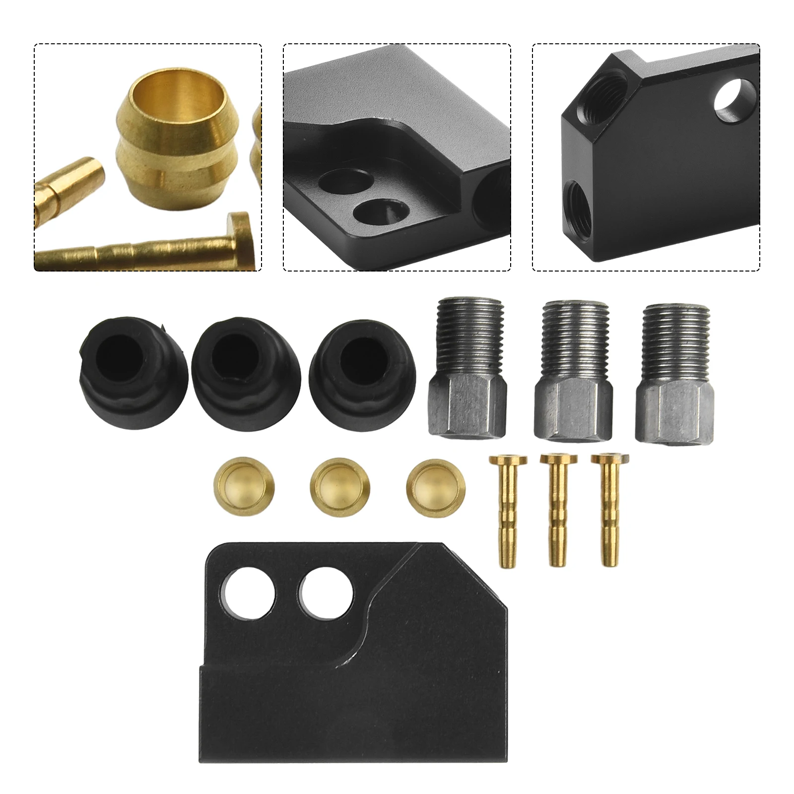 Electric Vehicle Brake Cable Adapter Bicycle Components Bolt Oil Needle Olives About 35x25mm Aluminum Alloy Brand New
Electric Vehicle Brake Cable Adapter Bicycle Components Bolt Oil Needle Olives About 35x25mm Aluminum Alloy Brand New