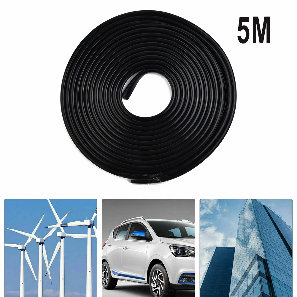 5M Door Edge Protector Strip Trim U-shape Rubber Guard Seal 11mmx5mm Vehicle Protection Stickers
5M Door Edge Protector Strip Trim U-shape Rubber Guard Seal 11mmx5mm Vehicle Protection Stickers