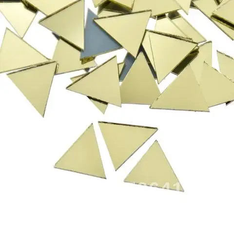 50PCS/pack Triangle Shape Mini Glass Mirror Mosaic Tiles DIY Supplies Home Decoration Materials
50PCS/pack Triangle Shape Mini Glass Mirror Mosaic Tiles DIY Supplies Home Decoration Materials