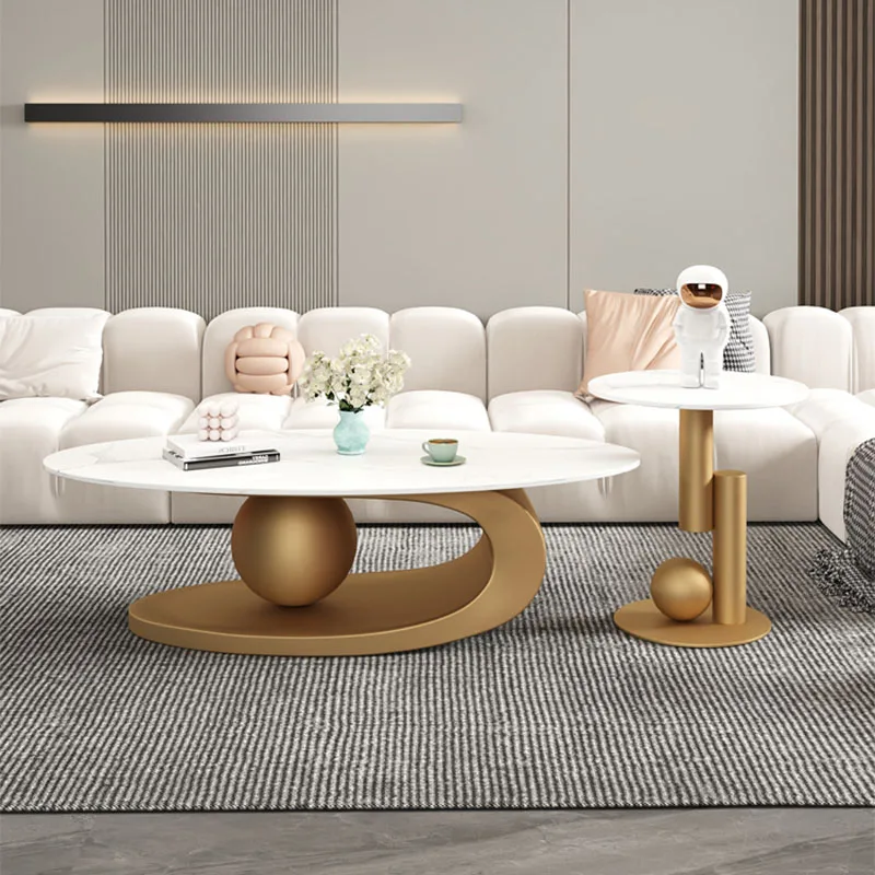

Luxury Nordic Coffee Table Living Room Modern Decoration Coffee Table Minimalist Service Dinner Mesa Auxiliar Home Furniture