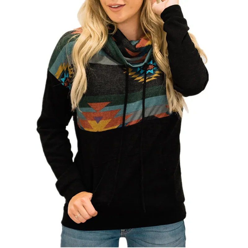 2022 New Autumn and Winter Women's Fashion Casual Sun Totem Print Ethnic Style Turtleneck Hooded Sweater Winter Clothes Women
2022 New Autumn and Winter Women's Fashion Casual Sun Totem Print Ethnic Style Turtleneck Hooded Sweater Winter Clothes Women