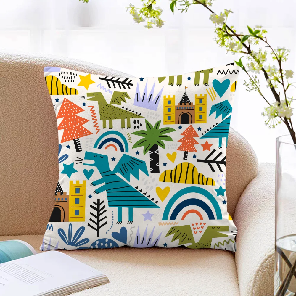 Dinosaur Sofa Cushion Cover 45x45cm Pillow Cases for Bed Cushions Lounge Chairs Pillowcase 40*40 Decorative Pillowcases 40x40
Dinosaur Sofa Cushion Cover 45x45cm Pillow Cases for Bed Cushions Lounge Chairs Pillowcase 40*40 Decorative Pillowcases 40x40
