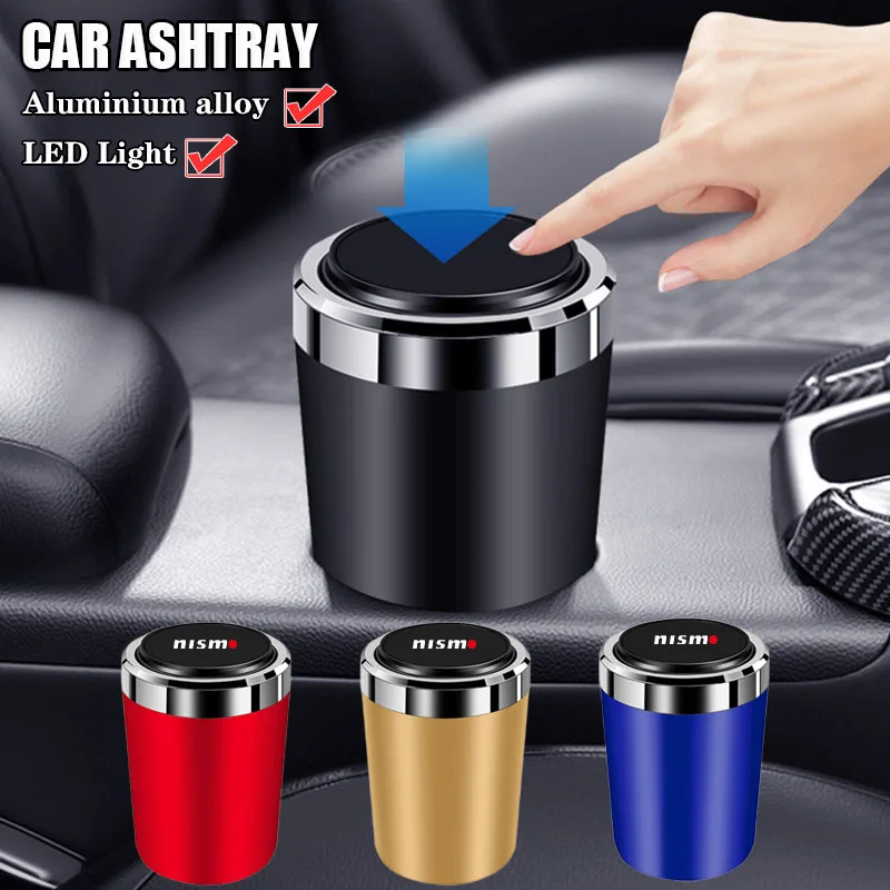 Portable Car Ashtray Box LED Light Metal Ashtray For Nismo Almera Tiida Sunny qashqai Skyline Juke X-TRAI MARCH accessories
Portable Car Ashtray Box LED Light Metal Ashtray For Nismo Almera Tiida Sunny qashqai Skyline Juke X-TRAI MARCH accessories