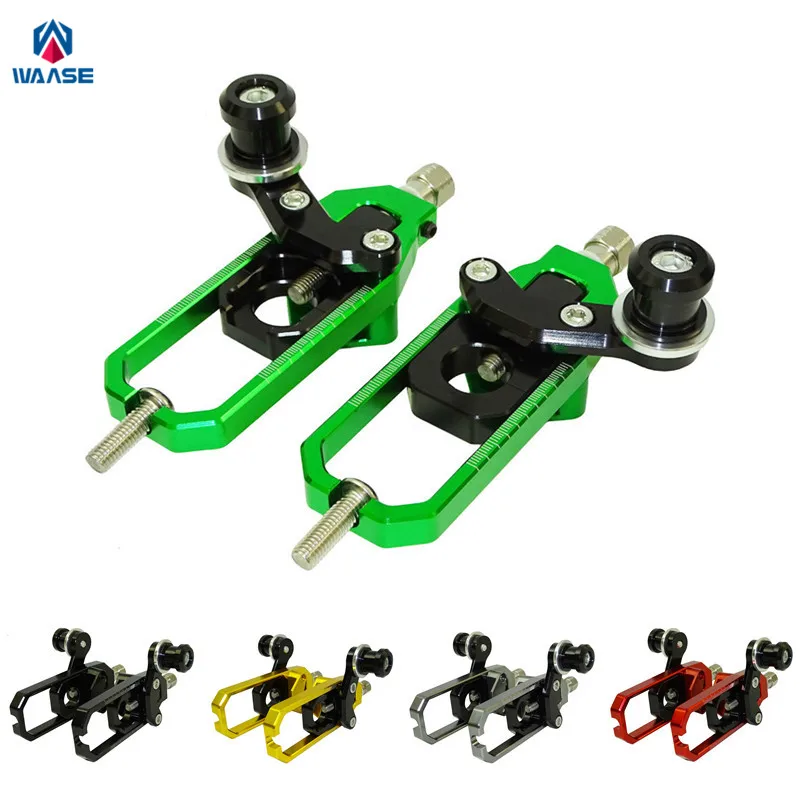 waase For Kawasaki Ninja ZX-10R ZX10R 2008 2009 2010 Left & Right Chain Adjusters Tensioners Catena with Spool
waase For Kawasaki Ninja ZX-10R ZX10R 2008 2009 2010 Left & Right Chain Adjusters Tensioners Catena with Spool