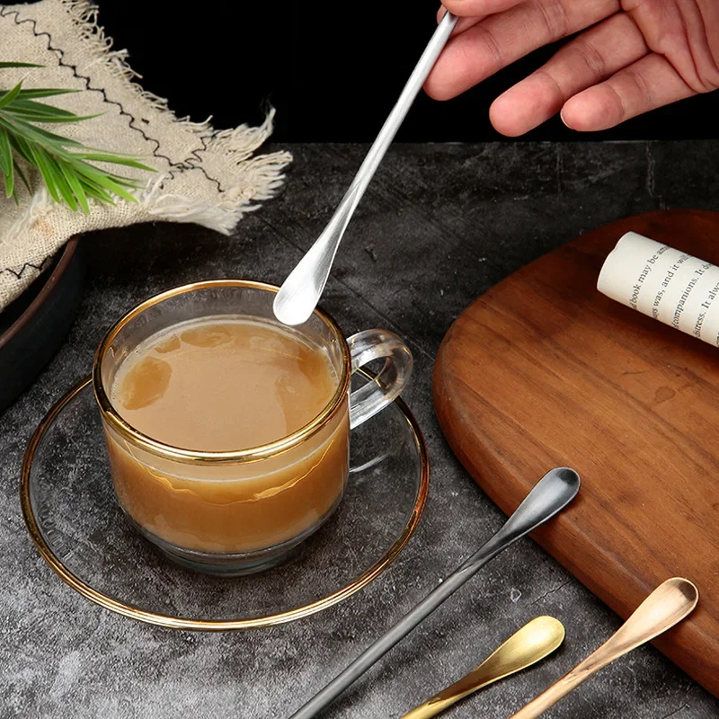 13~26cm Kitchen Stainless Steel Coffee Stirring Spoon Honey Dessert Milk Ice Spoon Stirring Stick Bartending Stick Kitchen Bar
13~26cm Kitchen Stainless Steel Coffee Stirring Spoon Honey Dessert Milk Ice Spoon Stirring Stick Bartending Stick Kitchen Bar