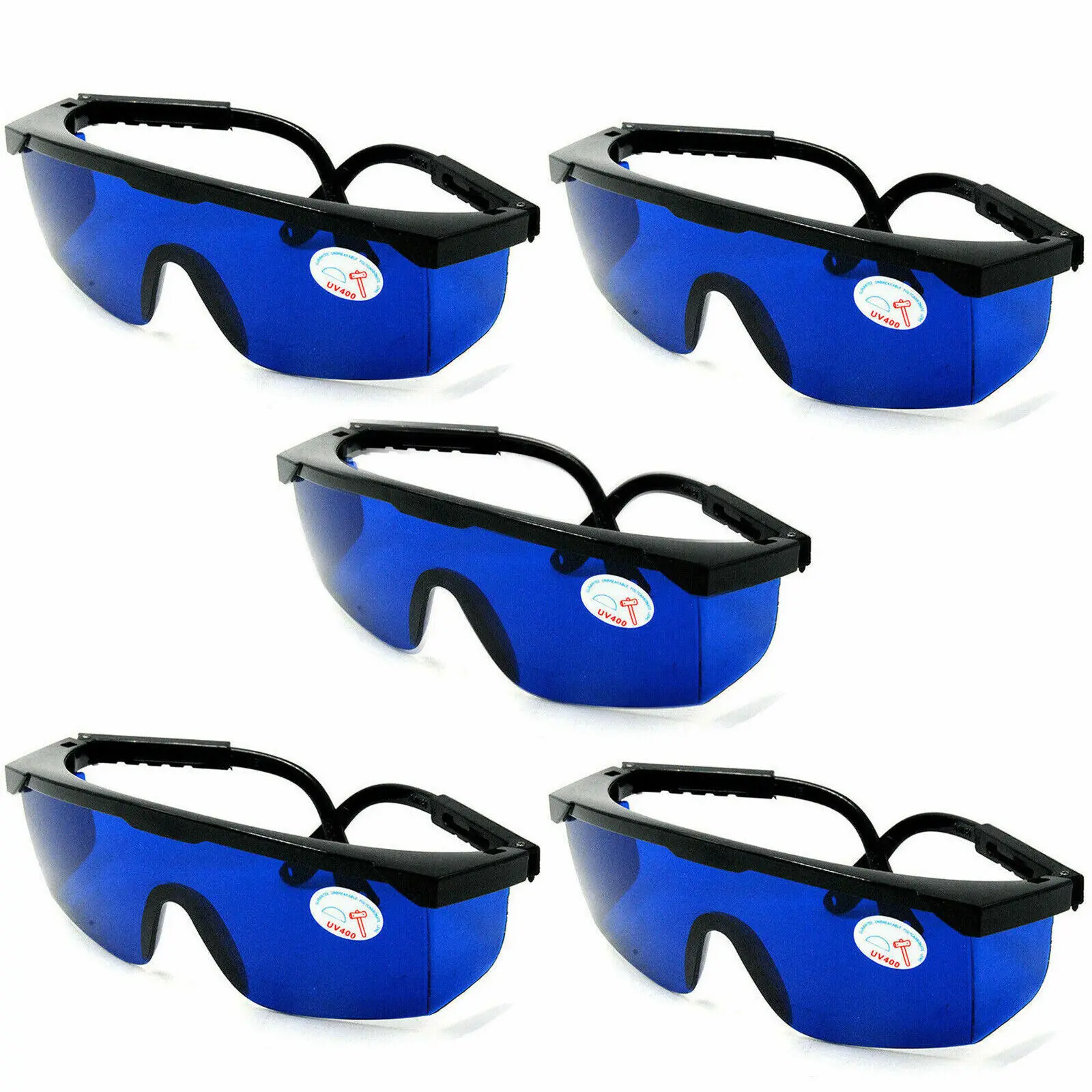 

5 шт. защитные очки с красным лазером 650 нм 660 нм защитные очки для глаз с синими линзами