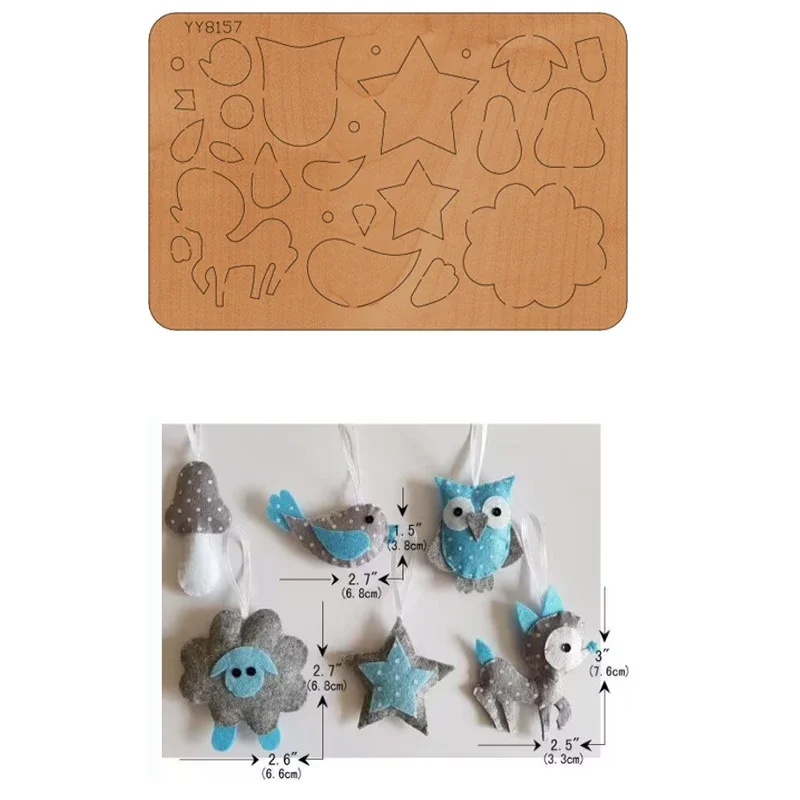 Suitable for all cutting machines on the market die cuts Small animal mold knife model YY9157 dies scrapbooking crafts
Suitable for all cutting machines on the market die cuts Small animal mold knife model YY9157 dies scrapbooking crafts