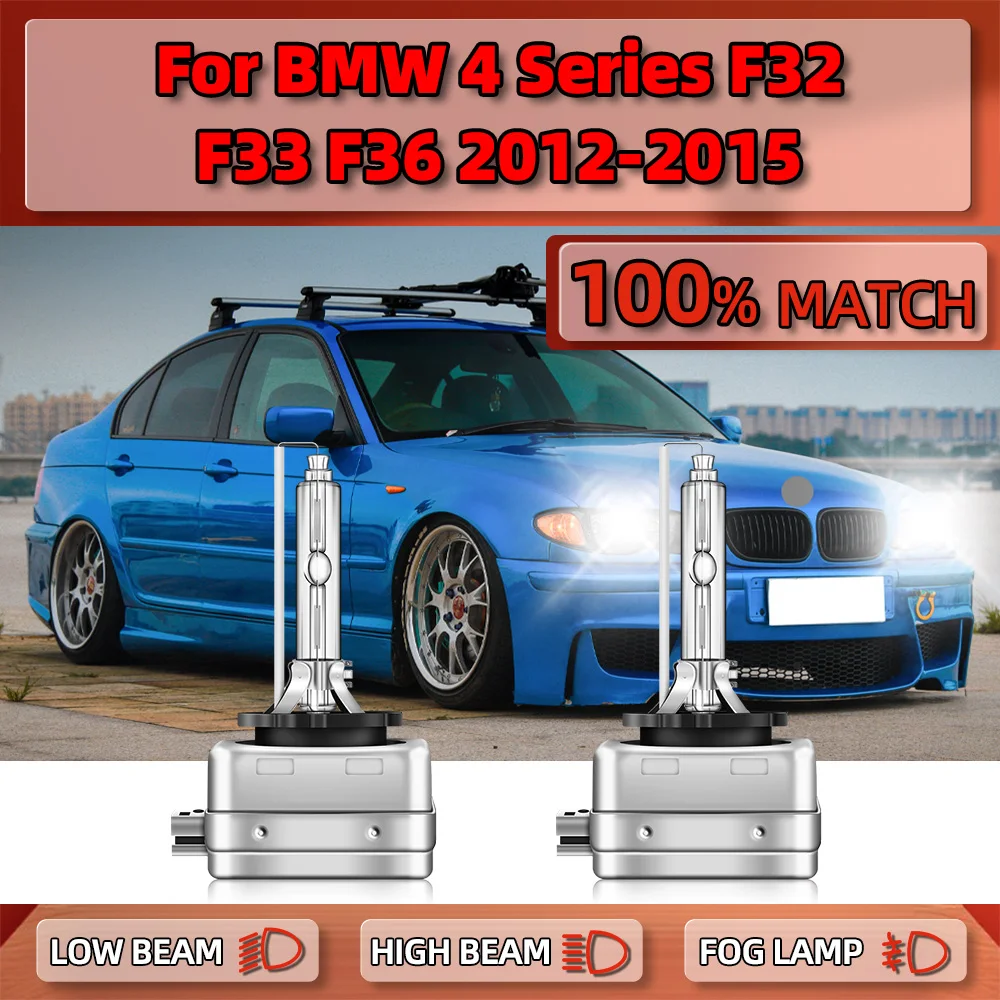 2PCS 35W D1S Xenon HID Headlight Bulbs 20000LM Car Headlamps 6000K White For BMW 4 Series F32 F33 F36 2012 2013 2014 2015
2PCS 35W D1S Xenon HID Headlight Bulbs 20000LM Car Headlamps 6000K White For BMW 4 Series F32 F33 F36 2012 2013 2014 2015