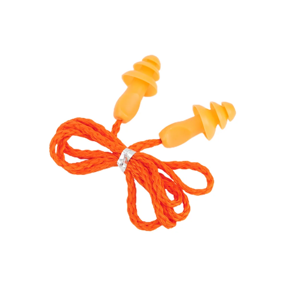 10 Pairs Silicone Corded Ear Plugs Reusable Hearing Protection Earplugs 29DB Individually Packaged Noise Reduction Earplugs
10 Pairs Silicone Corded Ear Plugs Reusable Hearing Protection Earplugs 29DB Individually Packaged Noise Reduction Earplugs