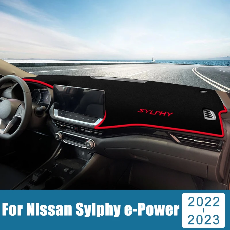 Car Accessories For Nissan Sylphy Sentra E-power 2022 2023 2024 Dashboard Cover Avoid Light Pad Sun Shade Mat Anti-UV Carpets
Car Accessories For Nissan Sylphy Sentra E-power 2022 2023 2024 Dashboard Cover Avoid Light Pad Sun Shade Mat Anti-UV Carpets