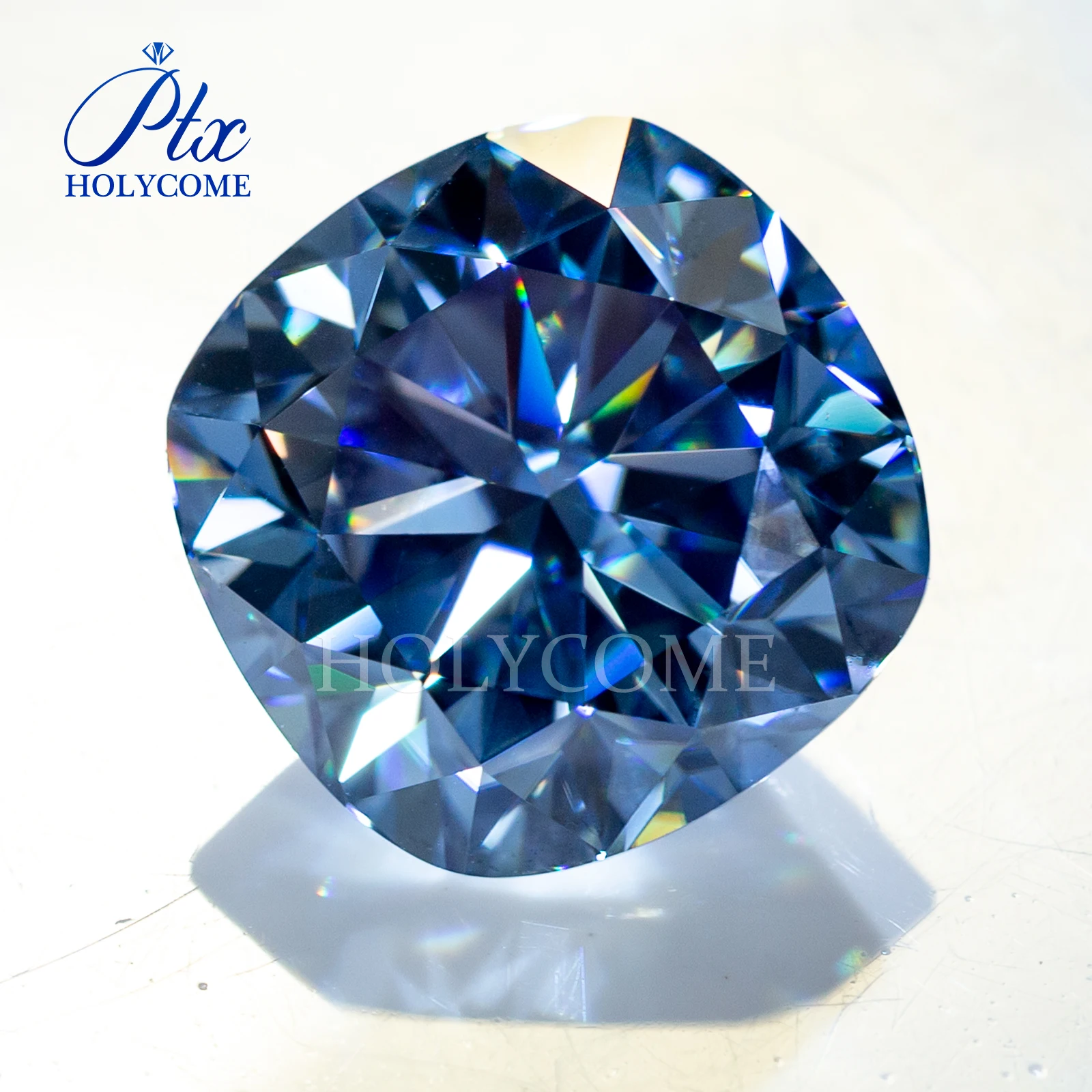 3x3mm-12x12mm Nature Blue Brilliant Cushion Shape Moissanite Loose Stone VVS1 Excellent Manual Cut Gems For Jewelry Making Gifts 
3x3mm-12x12mm Nature Blue Brilliant Cushion Shape Moissanite Loose Stone VVS1 Excellent Manual Cut Gems For Jewelry Making Gifts