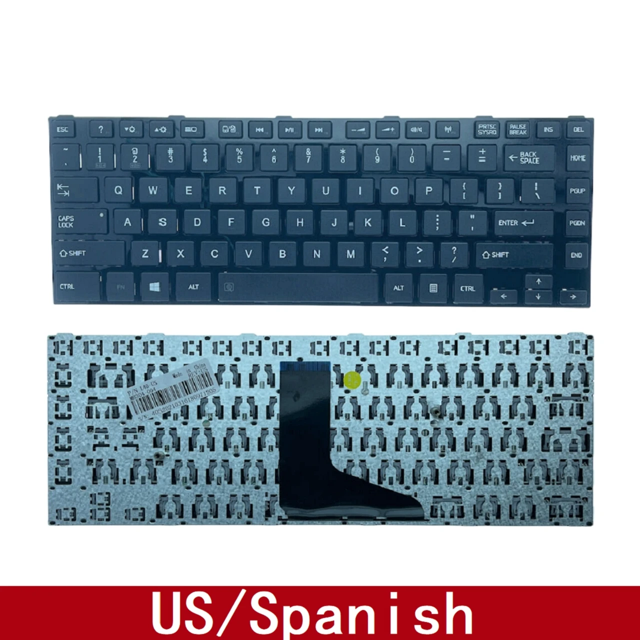 Для Toshiba Satellite L40D-A C40D C40 C40-A C45 C45T Клавиатура для ноутбука с испанской раскладкой
Для Toshiba Satellite L40D-A C40D C40 C40-A C45 C45T Клавиатура для ноутбука с испанской раскладкой