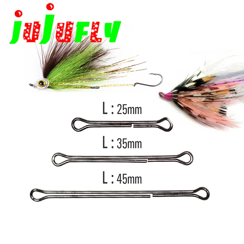 New 30pcs fly tying waddington shank stinger fly shank stainless steel extend hook shank large articulated streamers fly tying
New 30pcs fly tying waddington shank stinger fly shank stainless steel extend hook shank large articulated streamers fly tying