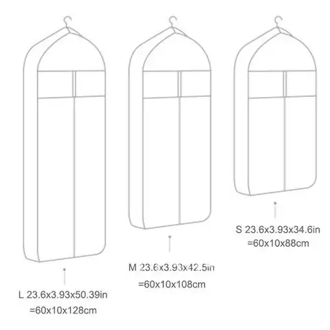 Clothing Dustproof Bag Dust Cover Hanging Printing Coat Storage Hanging Clothes Dust Bag Clothes Cover Thickening
Clothing Dustproof Bag Dust Cover Hanging Printing Coat Storage Hanging Clothes Dust Bag Clothes Cover Thickening